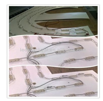 24W 24LM Slim&amp;Mini привело холод модуля письма канала 3led модуля белый для коробки рекламы письма канала
