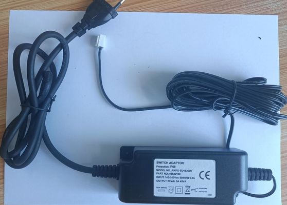 трансформатор приведенный 24Vdc 3a 72Watt IP68 водоустойчивый для электронного faucet, AC 100-240Vac, с UL CE отметил